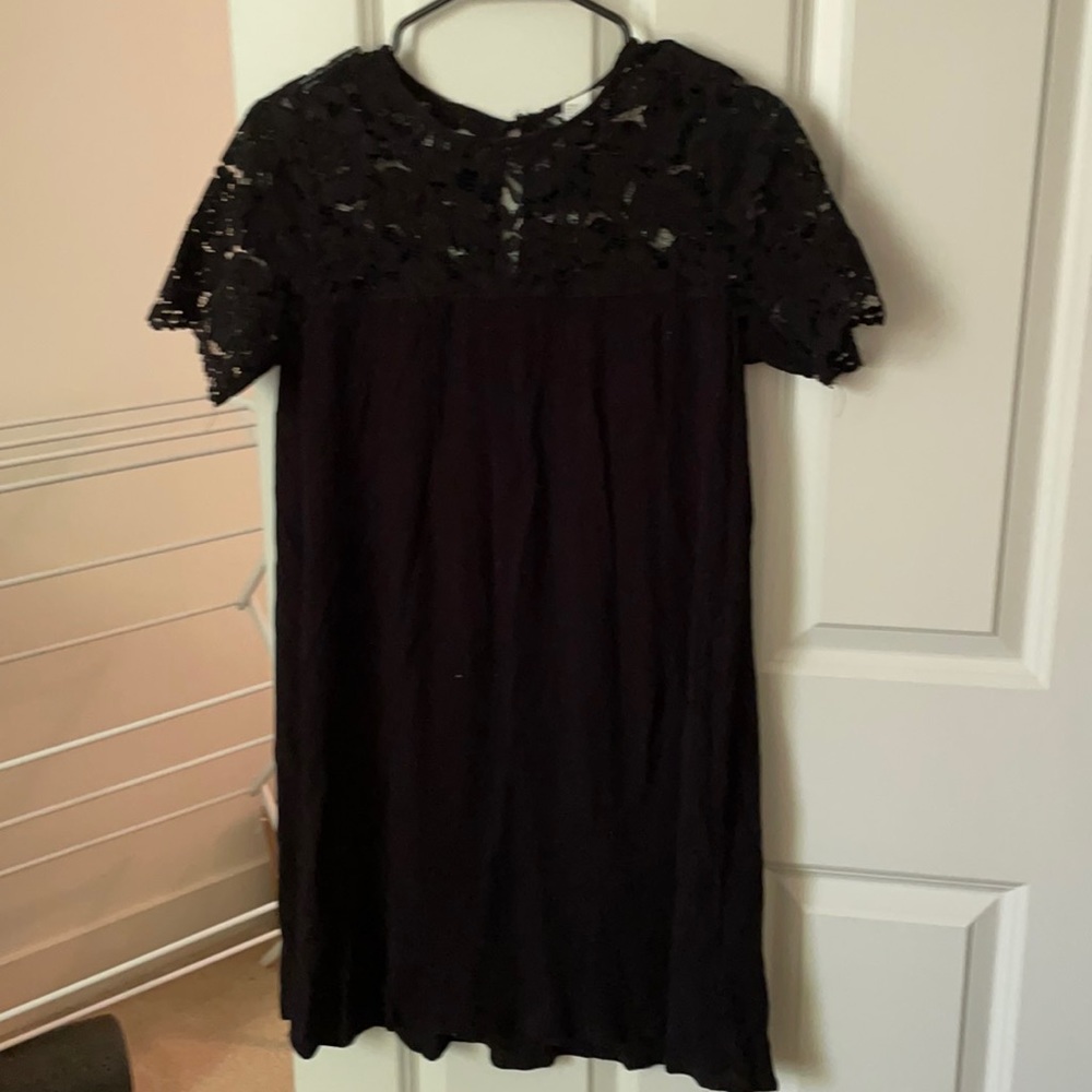 H&M black lace top sundress